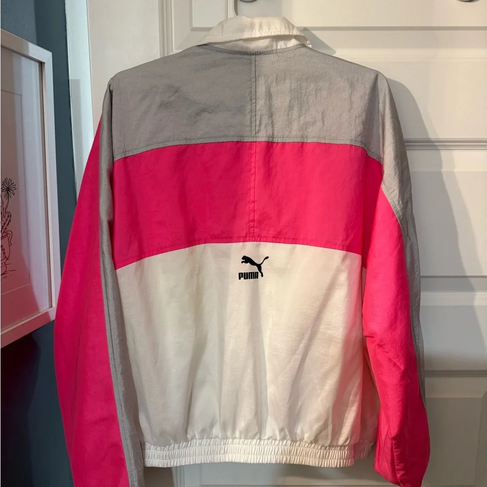 Puma Colorblock Windbreaker Jacket - Picture 2 of 6